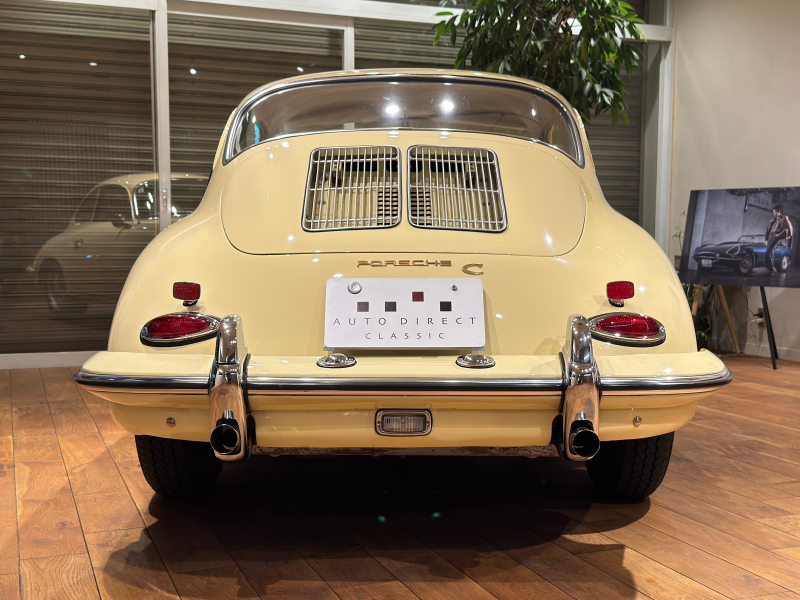 ポルシェ 356 C/シャンパンイエロー/サティフィケイト/内外装レストア